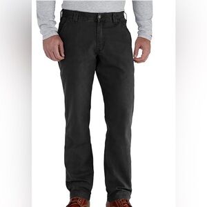 Carhartt Cotton Rugged Flex Relax Fit Canvas Work
Pants BN2291M Black size 42x30